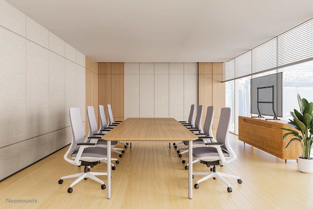 DS45-430BL18 Neomounts TV desk stand