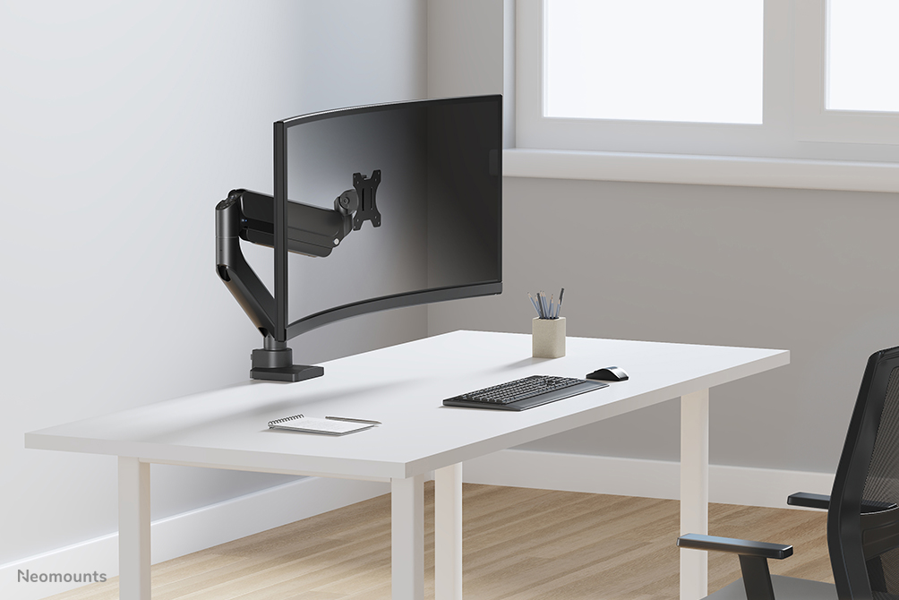 Neomounts desk monitor arm for curved ultra-wide screens