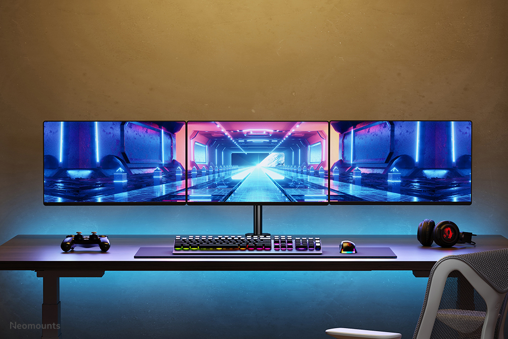 FPMA-D550D3BLACK Neomounts desk monitor arm`