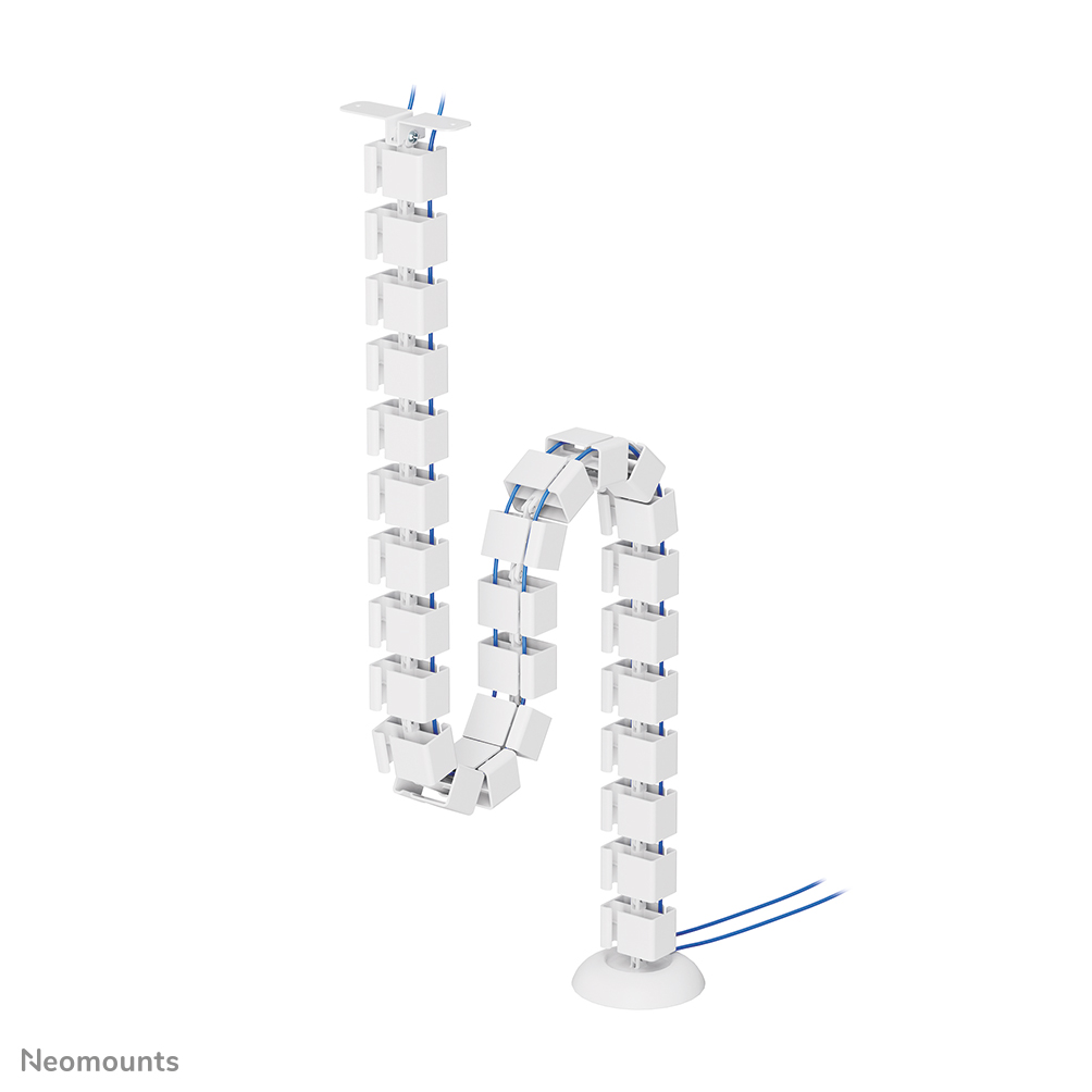 Neomounts ADS06-130WH Cable spine - modular vertebrae - screw-mounted - universal - white
