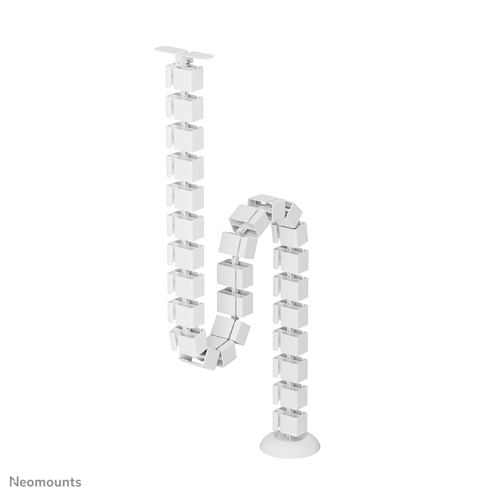 Neomounts ADS06-130WH Cable spine - modular vertebrae - screw-mounted - universal - white