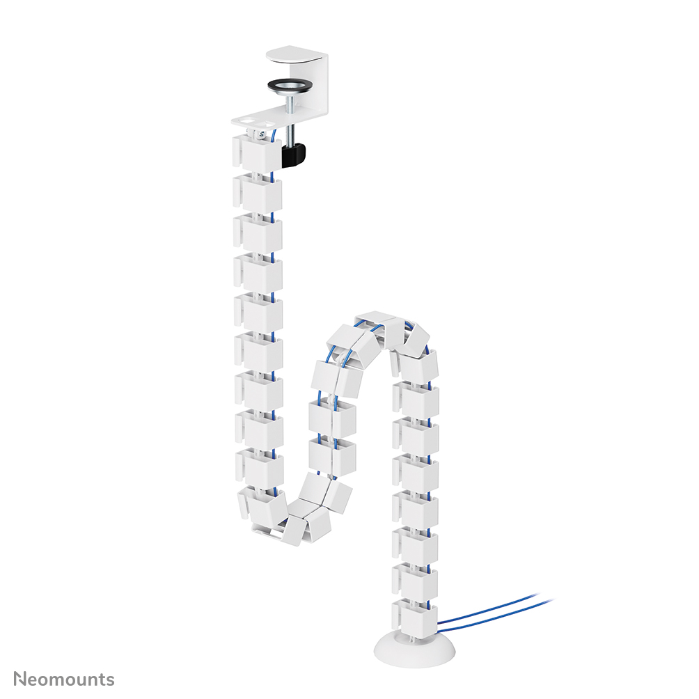 Neomounts ADS06-131WH Cable spine - modular vertebrae - clamp-on design - universal - white