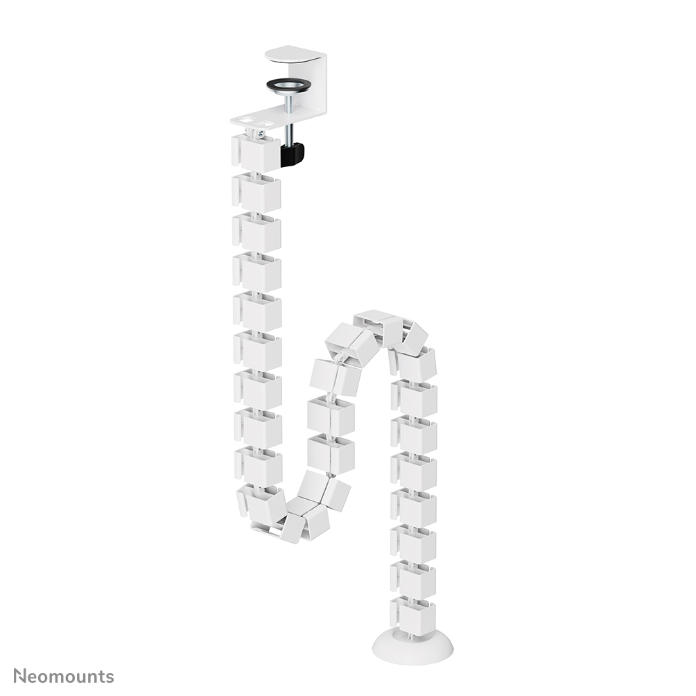 Neomounts ADS06-131WH Cable spine - modular vertebrae - clamp-on design - universal - white