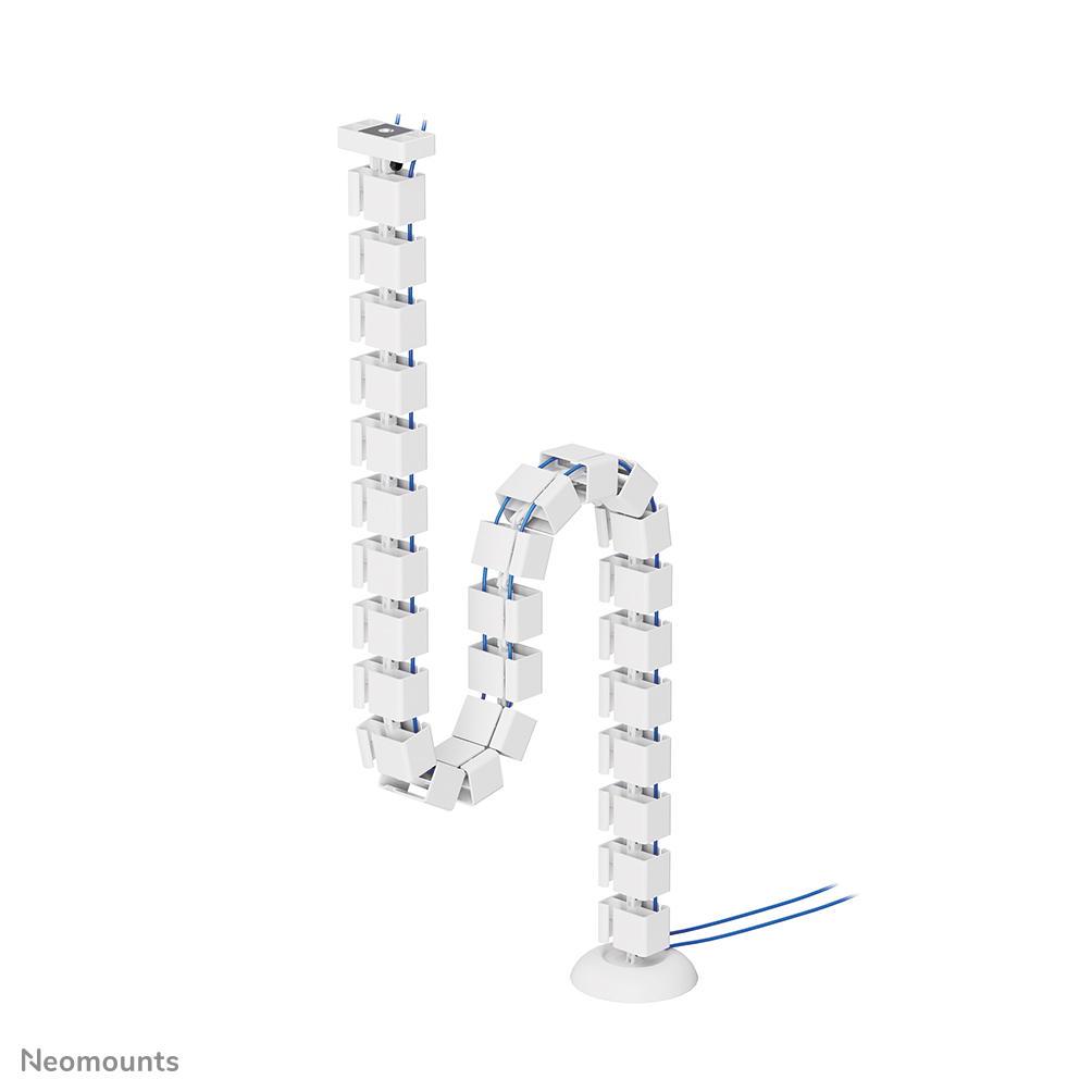 Neomounts ADS06-132WH Cable spine - modular vertebrae - magnetic fixture - universal - white