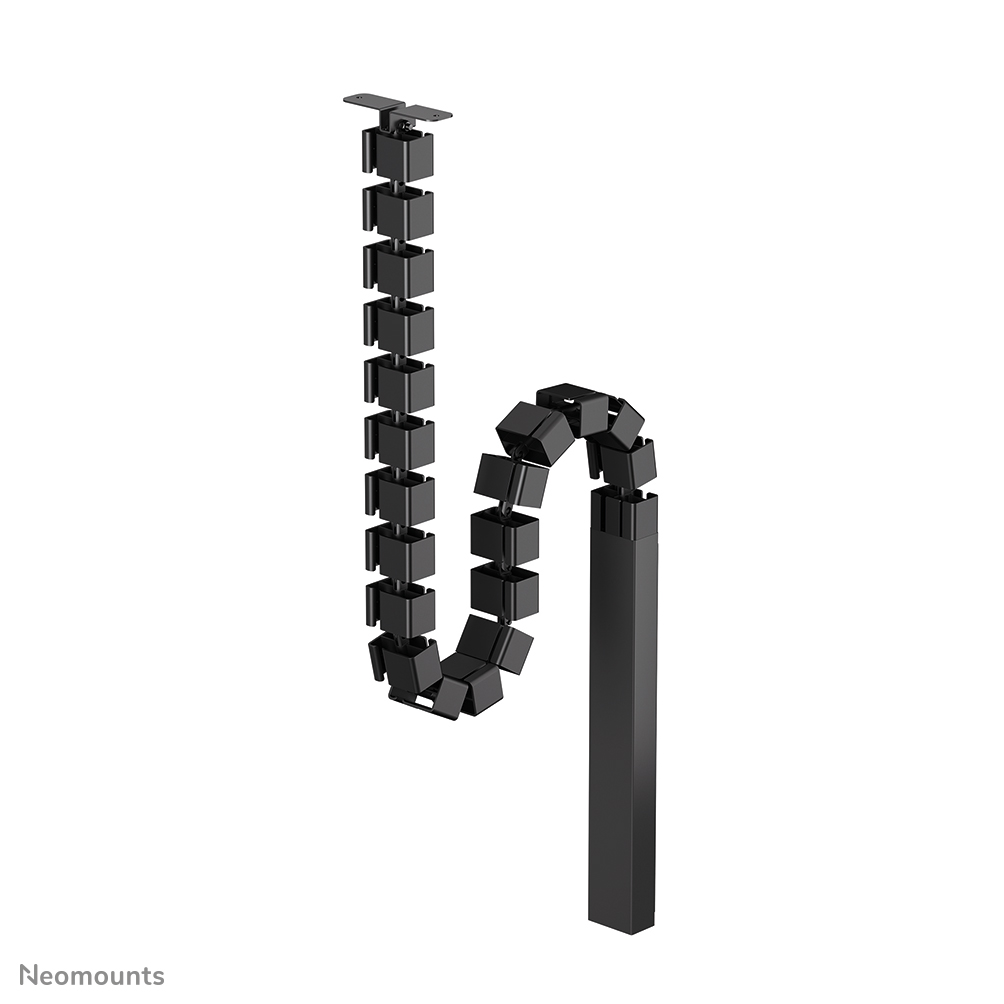 Neomounts ADS06-133BL Cable spine - modular vertebrae - screw-mounted - magnetic cable cover - universal - black
