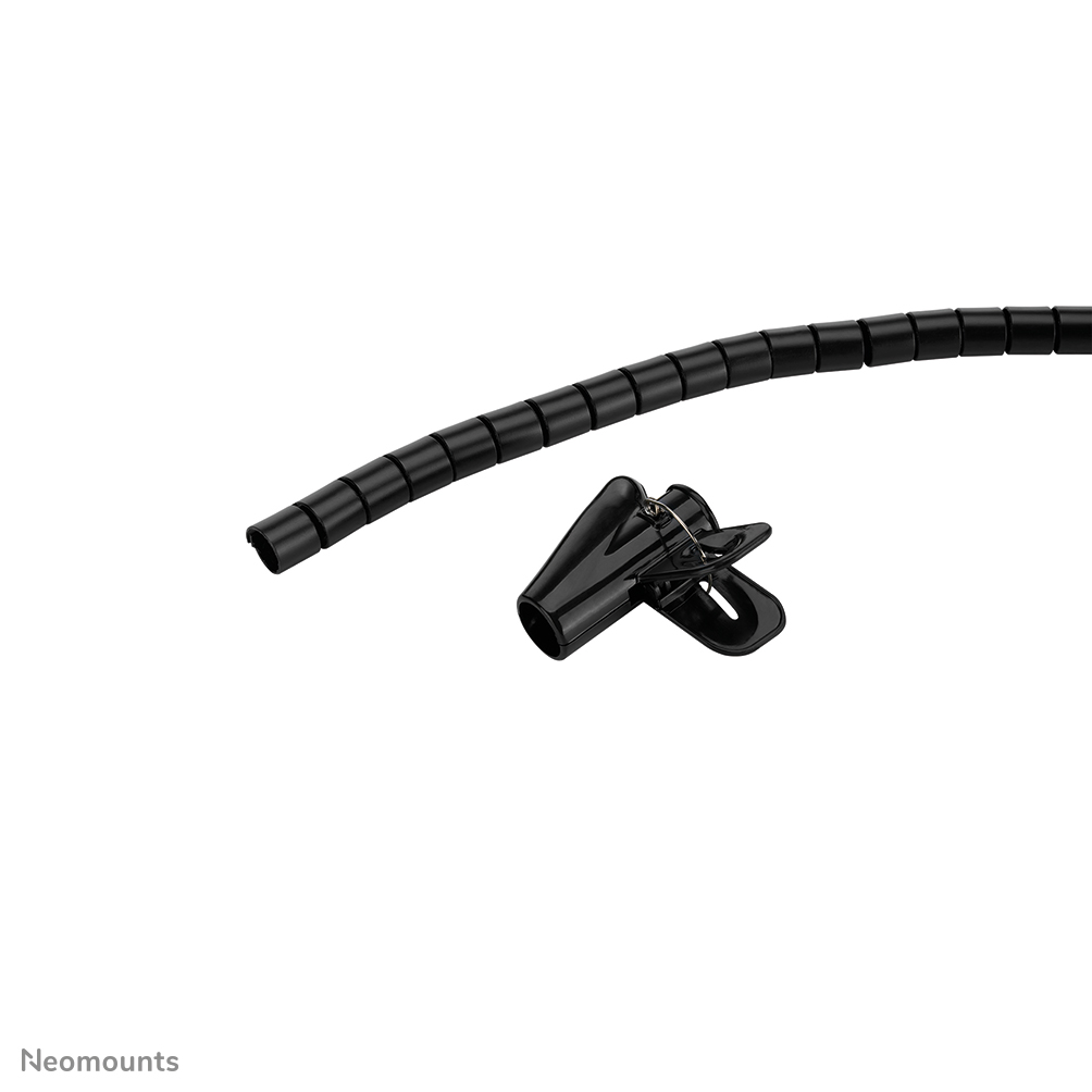 Neomounts ADS06-140BL Cable sleeve - for 1-3 cables - 15 mm - universal - black