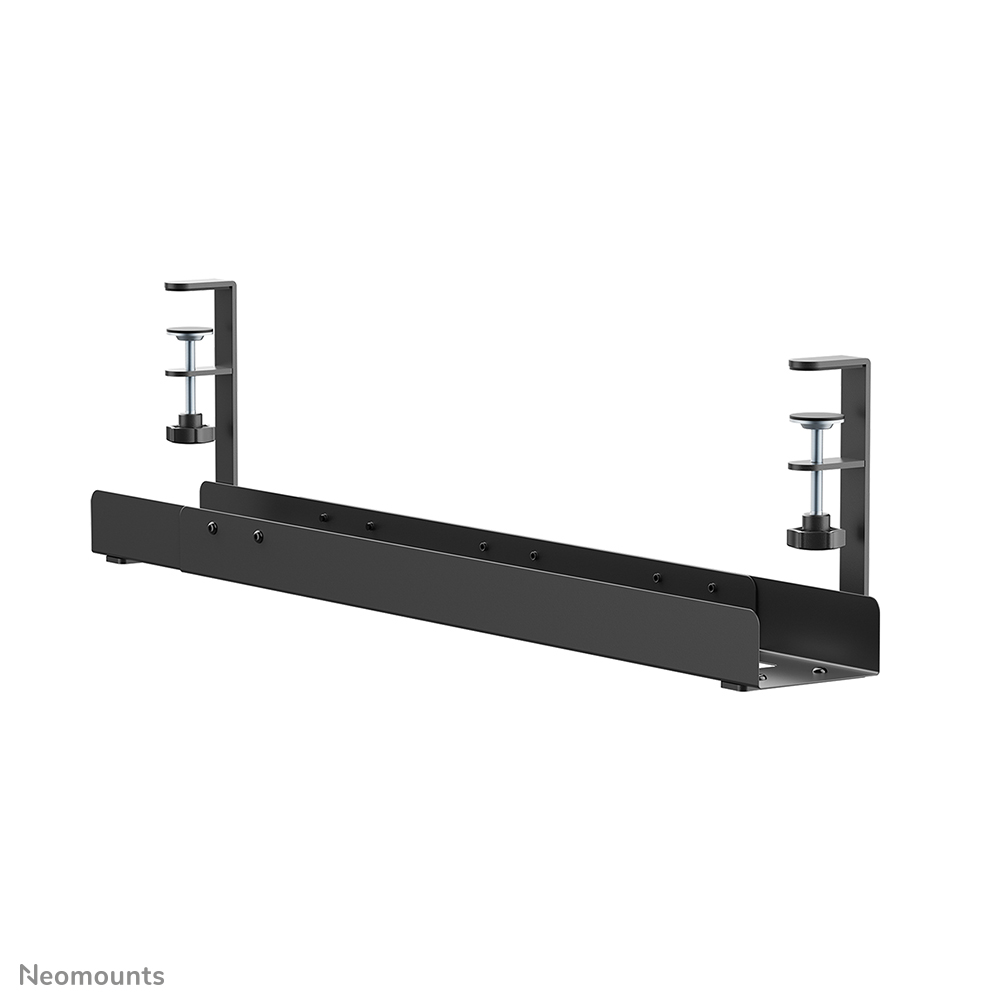 Neomounts ADS07-120BL Cable management tray - max 5 kg - clamp-on design - universal - black