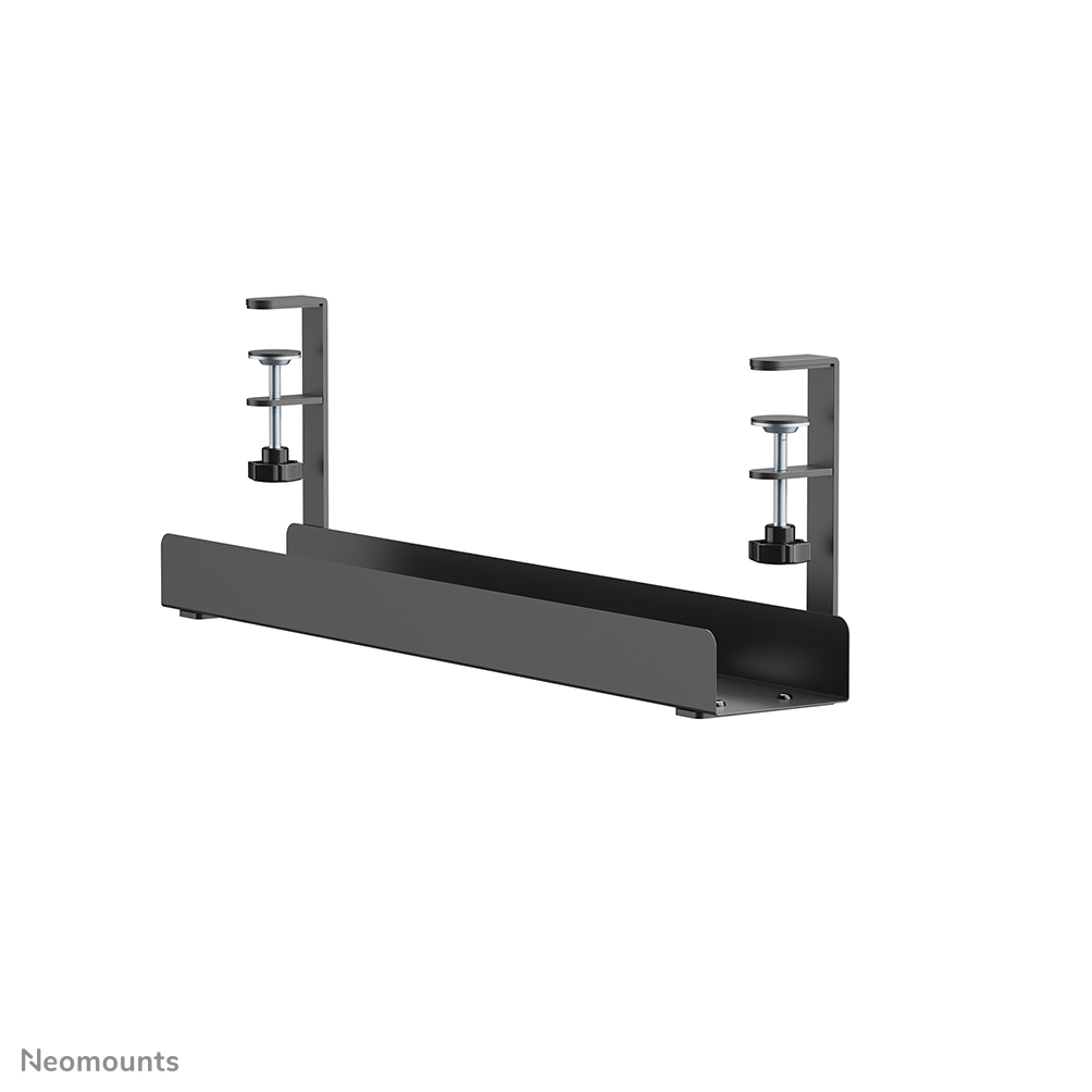 Neomounts ADS07-121BL Cable management tray - max 5 kg - clamp-on design - universal - black