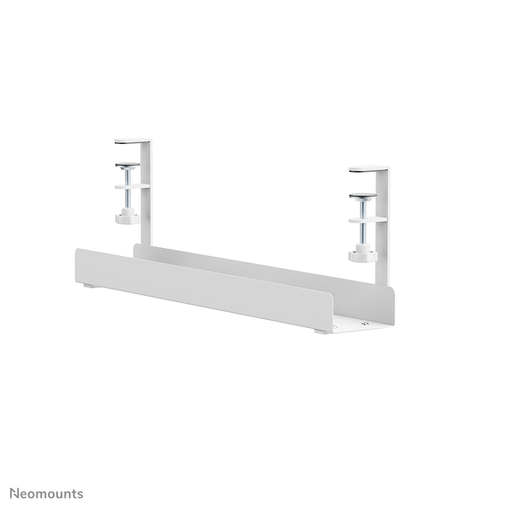 Neomounts ADS07-121WH Cable management tray - max 5 kg - clamp-on design - universal - white