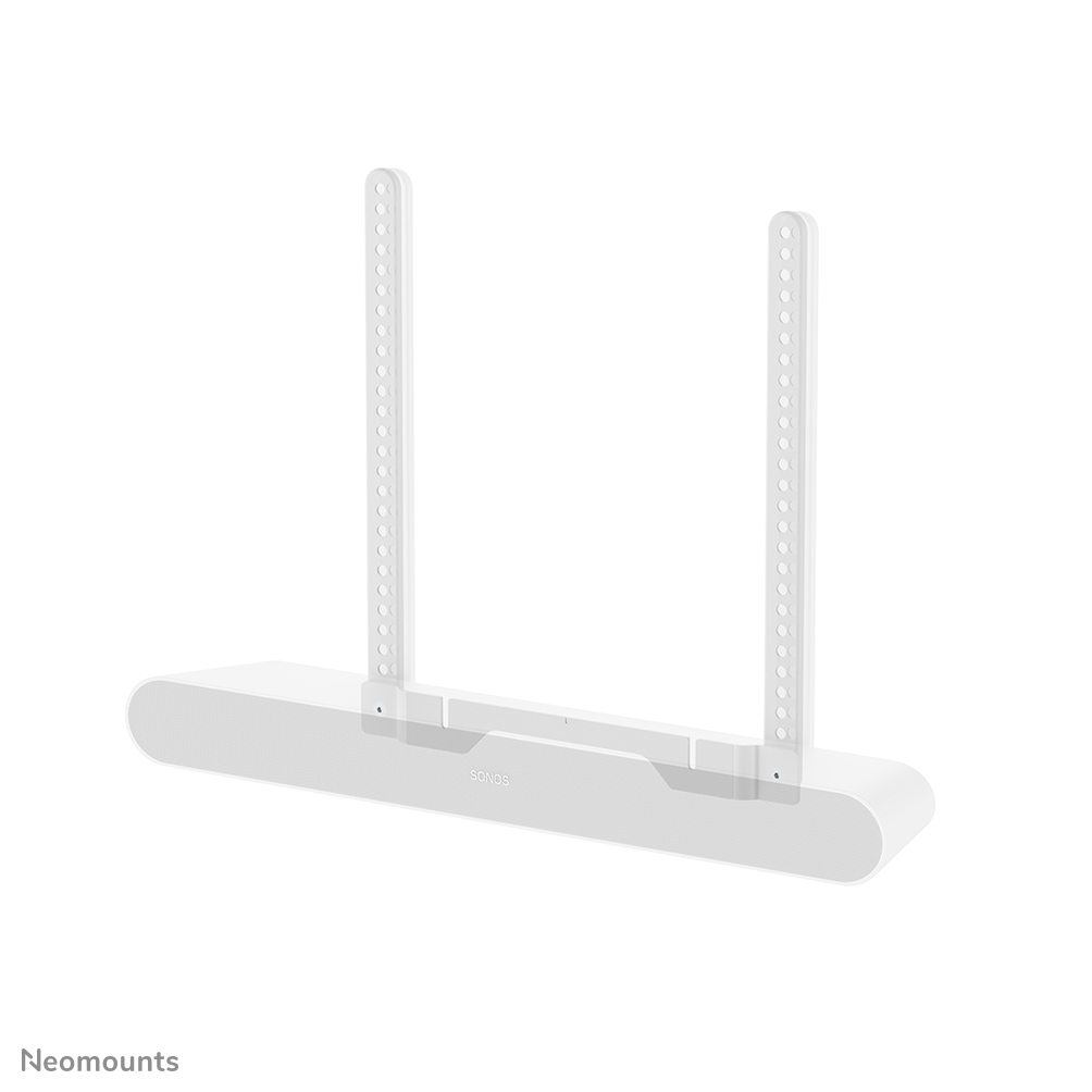 Neomounts AV35-726WH1 TV mount for Sonos Ray - easy installation - TV-attached design - white