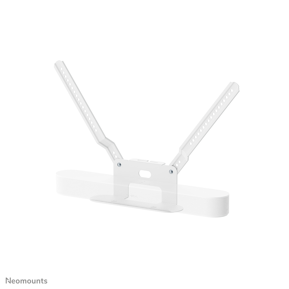 Neomounts AV35-726WH1 TV mount for Sonos Beam - easy installation - TV-attached design - white