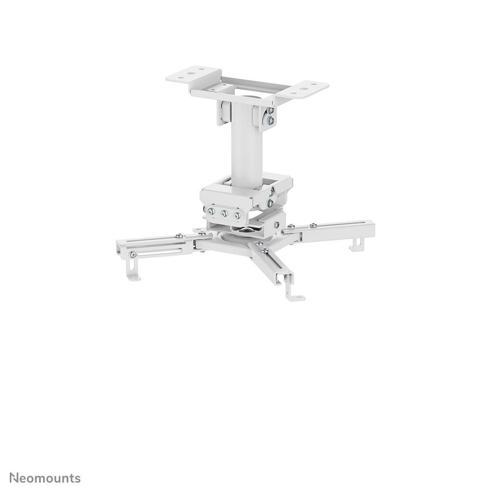 Neomounts CL25-530WH1 Beamer ceiling mount - max 45 kg - h 25,5 cm - Easy Install-model - full motion - white