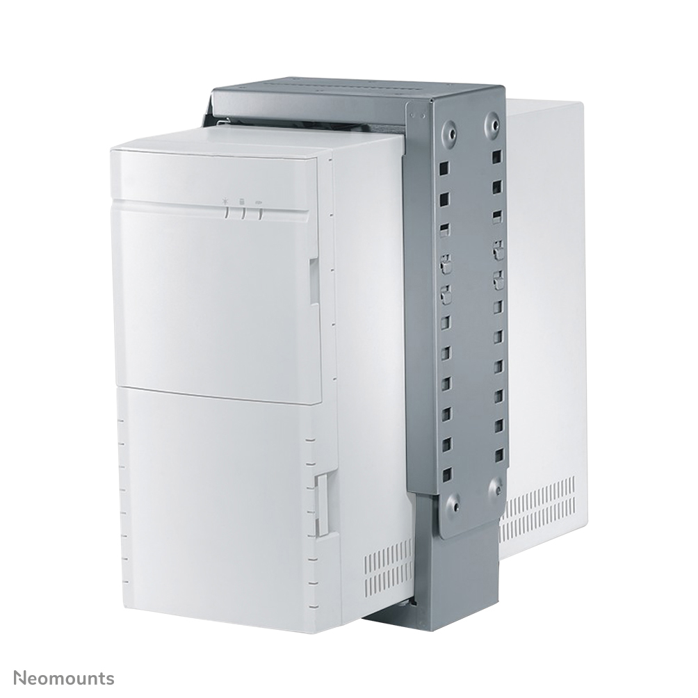 Neomounts CPU-D100SILVER CPU/PC holder - max 30 kg - h 30-53 cm - w 8-22 cm - universal - silver