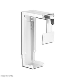 Neomounts by Newstar Under Desk & On-Wall PC Mount (Suitable PC Dimensions -Height: 30-53 cm / Width: 8-22 cm) - White