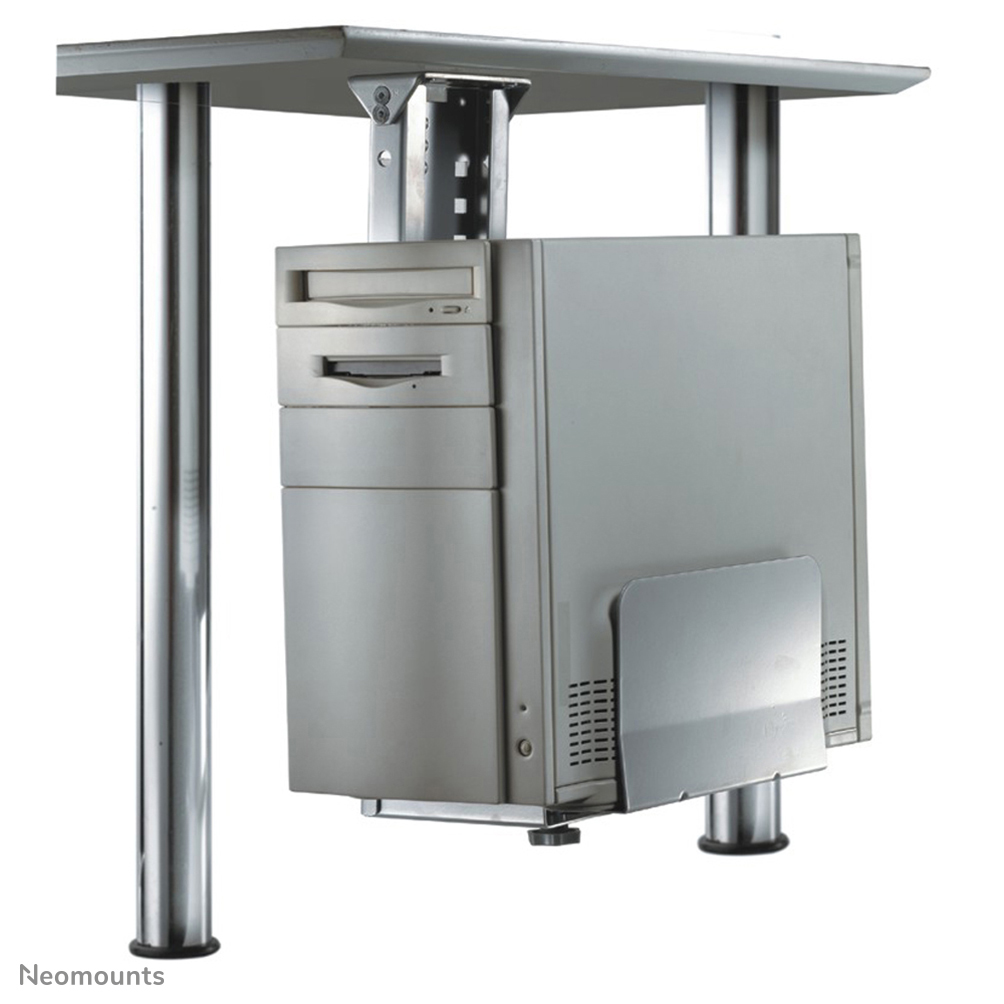 Neomounts CPU-D200SILVER CPU/PC holder - max 30 kg - h 39-54 cm - w 13-23 cm - universal - silver