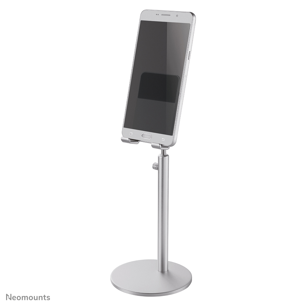 Neomounts height adjustable phone stand - Silver