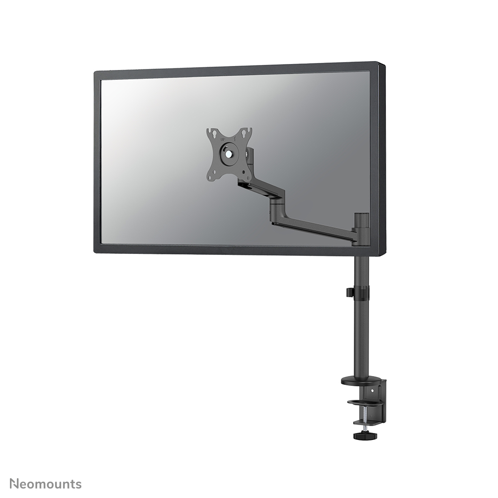 Neomounts NEXT Lite DS60-425BL1 Single monitor arm - 17-27" - 0-8 kg - space saving T-Rex model - 100% plastic-free packaging - black