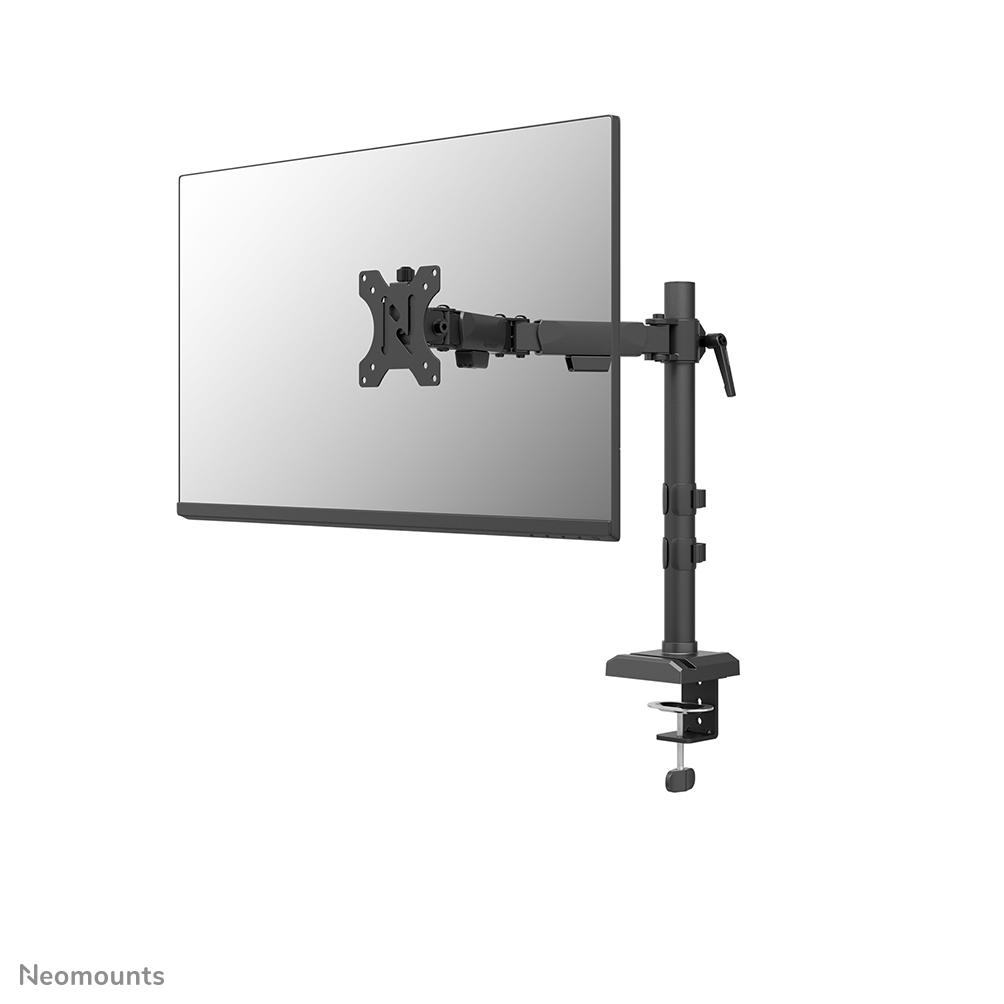 Neomounts NERO DS60-600BL1 Single monitor arm - 10-32" - 0-8 kg - Quick-fix - 180°-stop - 100% plastic-free packaging - black