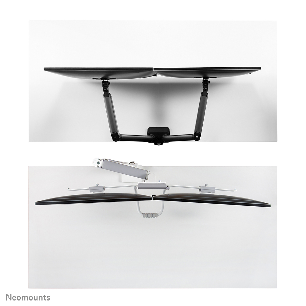 Neomounts DS75-450WH2 NEXT Core is a full motion desk mount