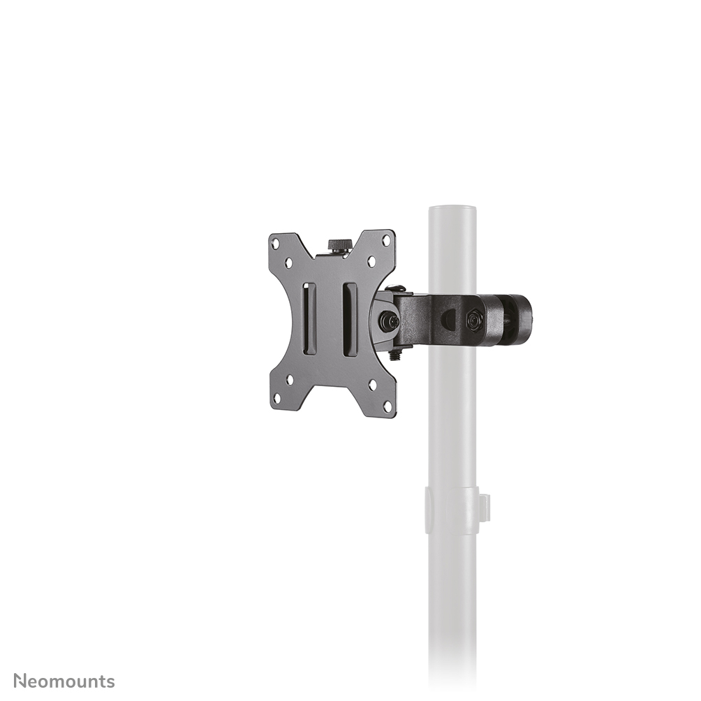 Neomounts FL40-430BL11 TV pole mount - 17-32" - max 8 kg - VESA 75x75-100x100 - suitable for Ø 28-60 mm - black