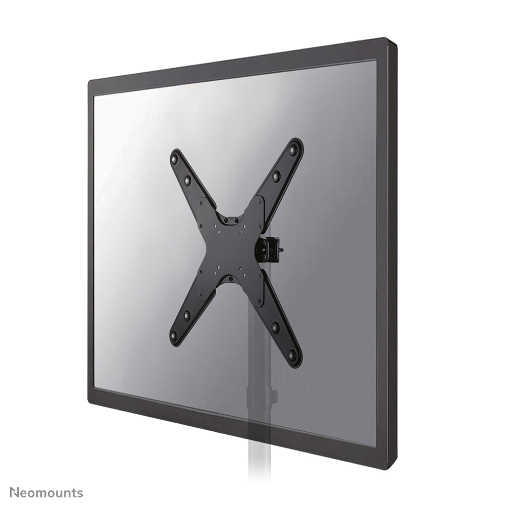 Neomounts FL40-430BL14 TV pole mount - 32-55" - max 25 kg - VESA 75x75-400x400 - suitable for Ø 28-50 mm - level adjustment - black