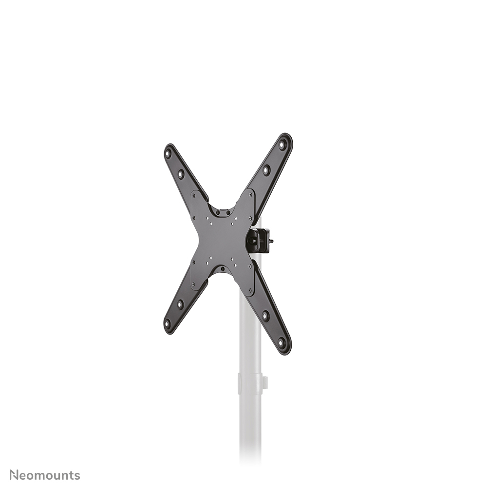 Neomounts FL40-430BL14 TV pole mount - 32-55" - max 25 kg - VESA 75x75-400x400 - suitable for Ø 28-50 mm - level adjustment - black