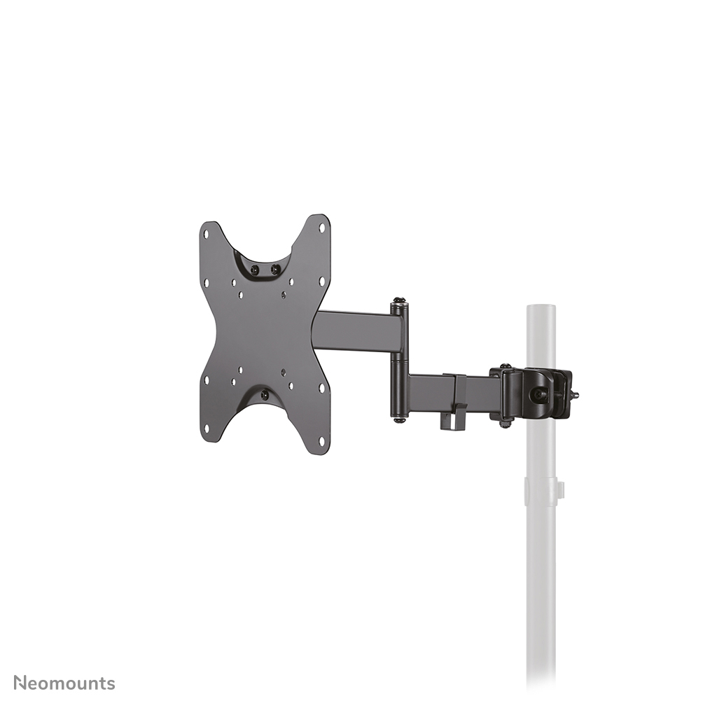 Neomounts FL40-450BL12 TV pole mount - 23-42" - max 25 kg - VESA 75x75-200x200 - suitable for Ø 28-50 mm - level adjustment - full motion - black