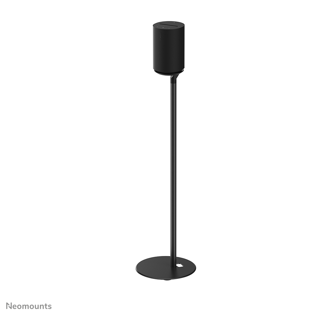 Neomounts FL45-721BL1 Speaker stand for Sonos Era 100 - 85 cm height - floor plate 25 cm - cable management - black
