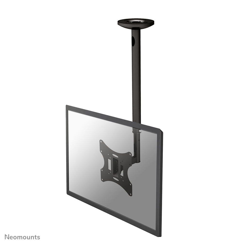 Neomounts TV/Monitor Ceiling Mount for 10"-40" Screen, Height Adjustable - Black							