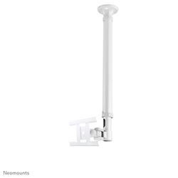 Neomounts TV/Monitor Ceiling Mount for 10"-30" Screen, Height Adjustable - White							