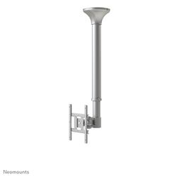 Neomounts TV/Monitor Ceiling Mount for 10"-40" Screen, Height Adjustable - Silver							