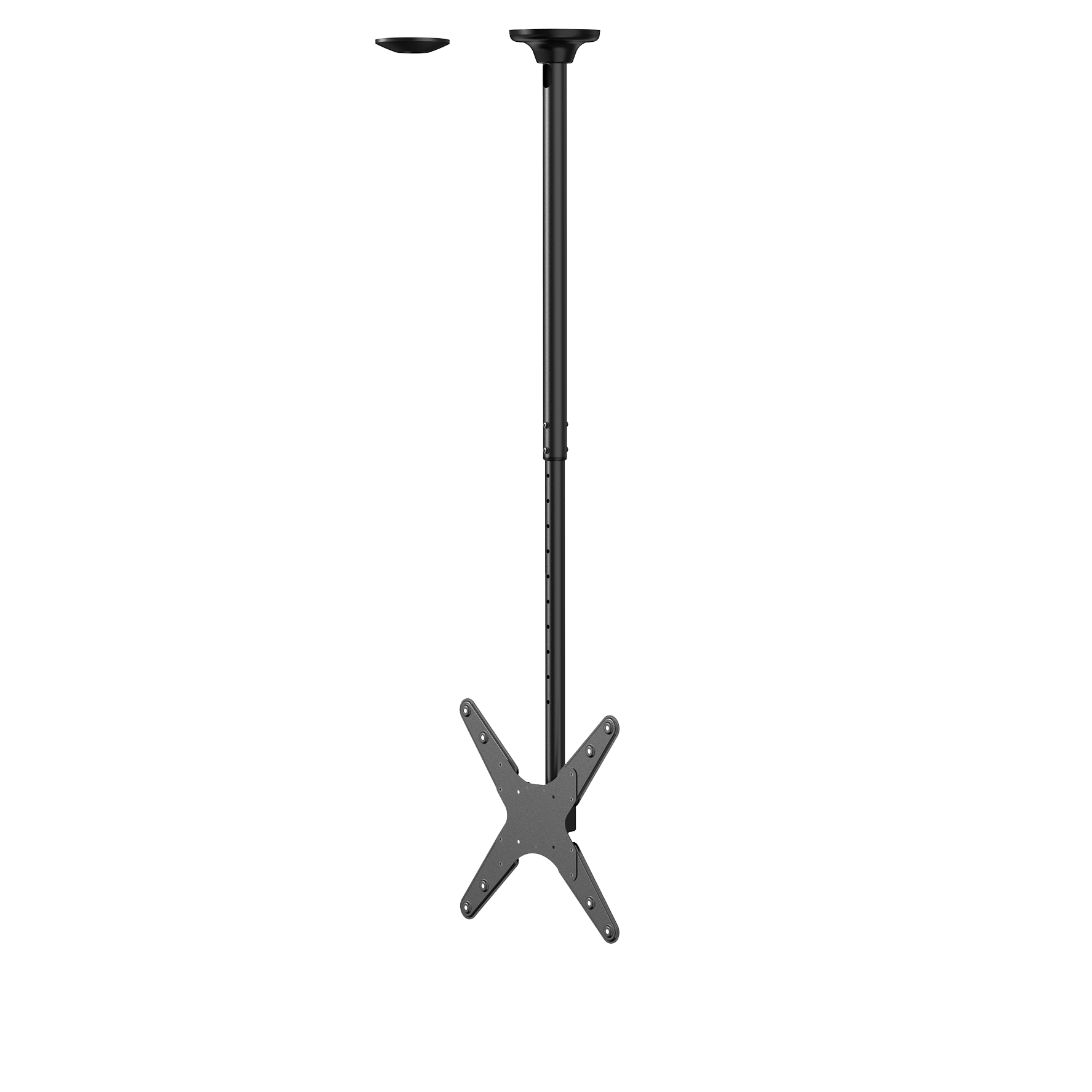 Neomounts FPMA-C340BLACK full motion TV/monitor ceiling mount for 32-75? screens ? Black