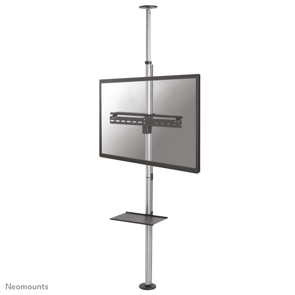 Neomounts FPMA-CF200SILVER Monitor ceiling-to-floor mount 1 screen - 37-70" - max 30 kg - VESA 200x200-600x400 - h 210-270 cm - silver