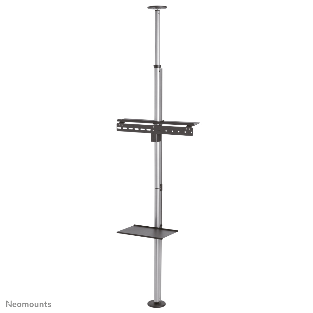 Neomounts FPMA-CF200SILVER Monitor ceiling-to-floor mount 1 screen - 37-70" - max 30 kg - VESA 200x200-600x400 - h 210-270 cm - silver