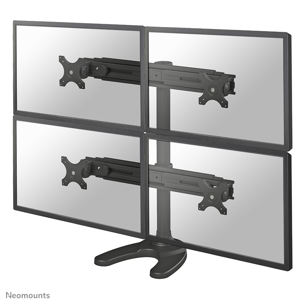 Neomounts FPMA-D700DD4 Monitor stand for 4 screens - 19-30" - 0-8 kg/screen - black