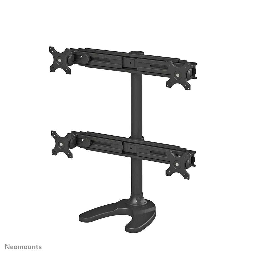 Neomounts FPMA-D700DD4 Monitor stand for 4 screens - 19-30" - 0-8 kg/screen - black