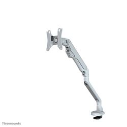 Neomounts by Newstar Full Motion Monitor Arm Desk Mount (clamp & grommet) for 10-32" Monitor Screen, Height Adjustable (gas spring) - Silver										