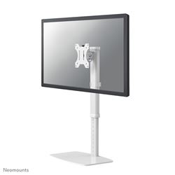 Neomounts full motion, height adjustable desk stand for 10-30" screens - White				