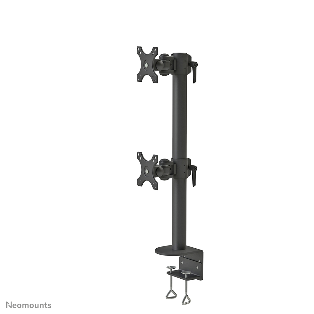 Neomounts FPMA-D960DVBLACKPLUS Dual monitor arm - 17-49" - 0-15 kg/screen (curved 13 kg/screen) - vertical installation - black