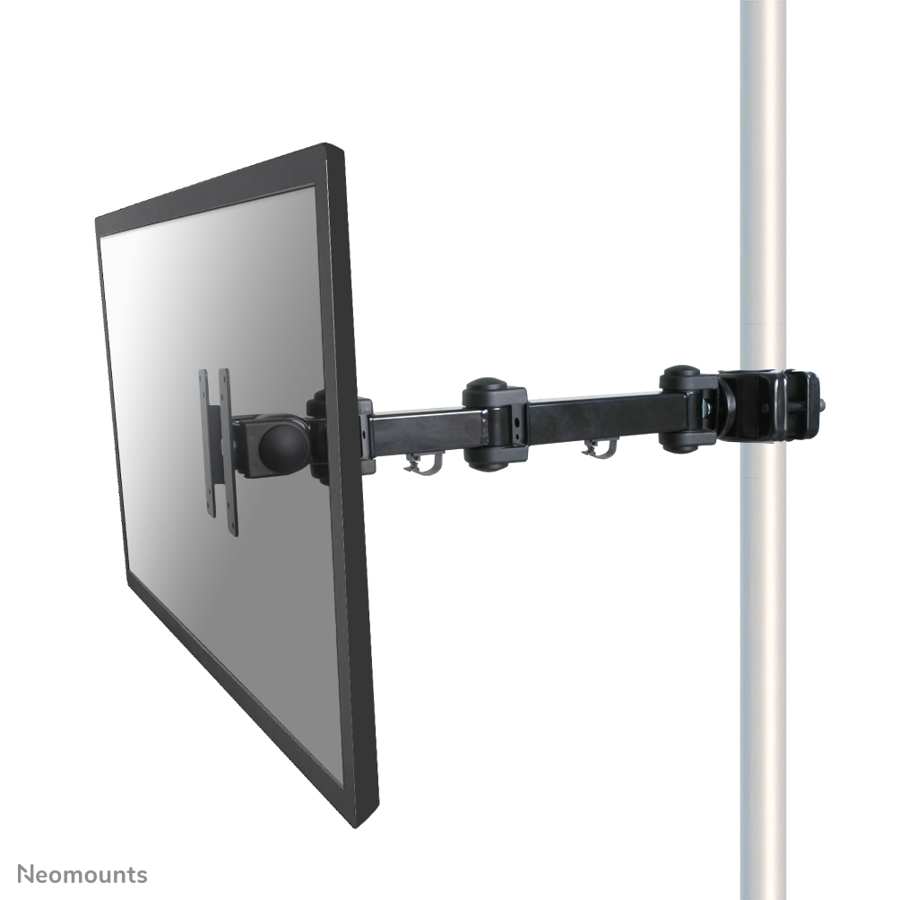 Neomounts FPMA-WP300BLACK TV pole mount - 10-30" - max 10 kg - VESA 75x75-100x100 - suitable for Ø 30-50 mm - full motion - black