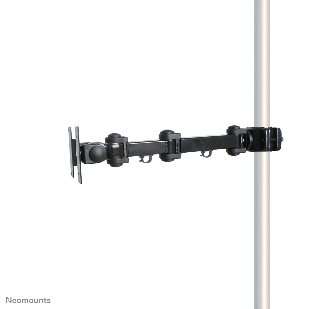 Neomounts FPMA-WP300BLACK TV pole mount - 10-30" - max 10 kg - VESA 75x75-100x100 - suitable for Ø 30-50 mm - full motion - black