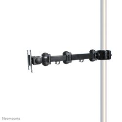 Neomounts by Newstar Monitor Mount for mounting on poles (diameter 30-50 mm) for single 10"-30" Screen - Black