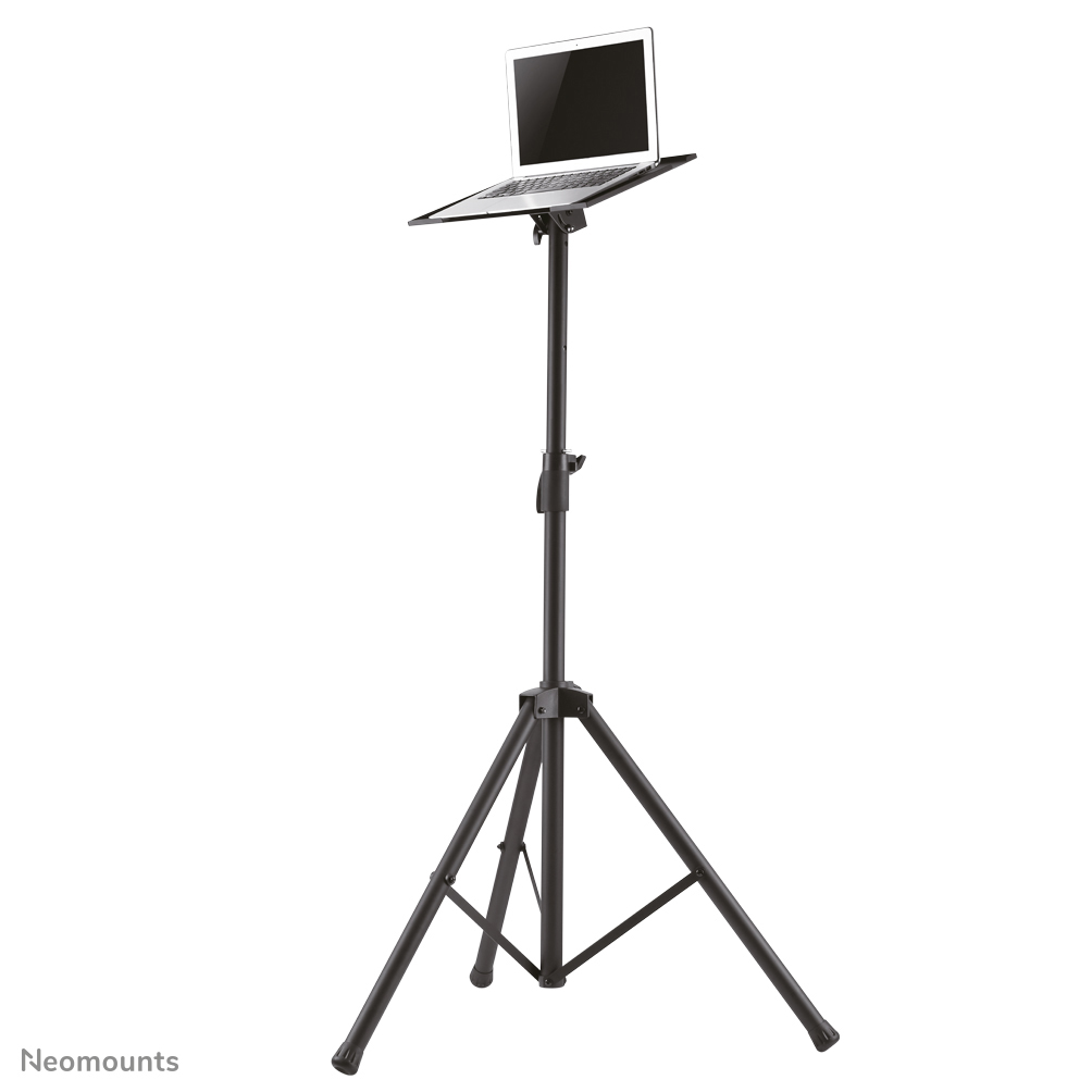 Neomounts NS-FS200BLACK Floor stand - 10-32" - max 15 kg - h 108-178 cm - VESA 75x75-100x100 - black