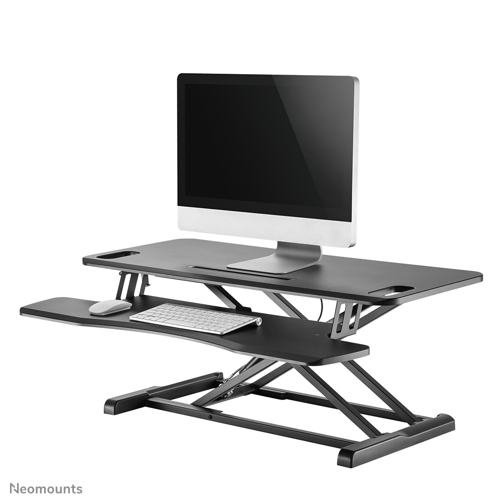 Neomounts NS-WS300BLACK Sit-stand workstation - gas spring - max 15 kg - black