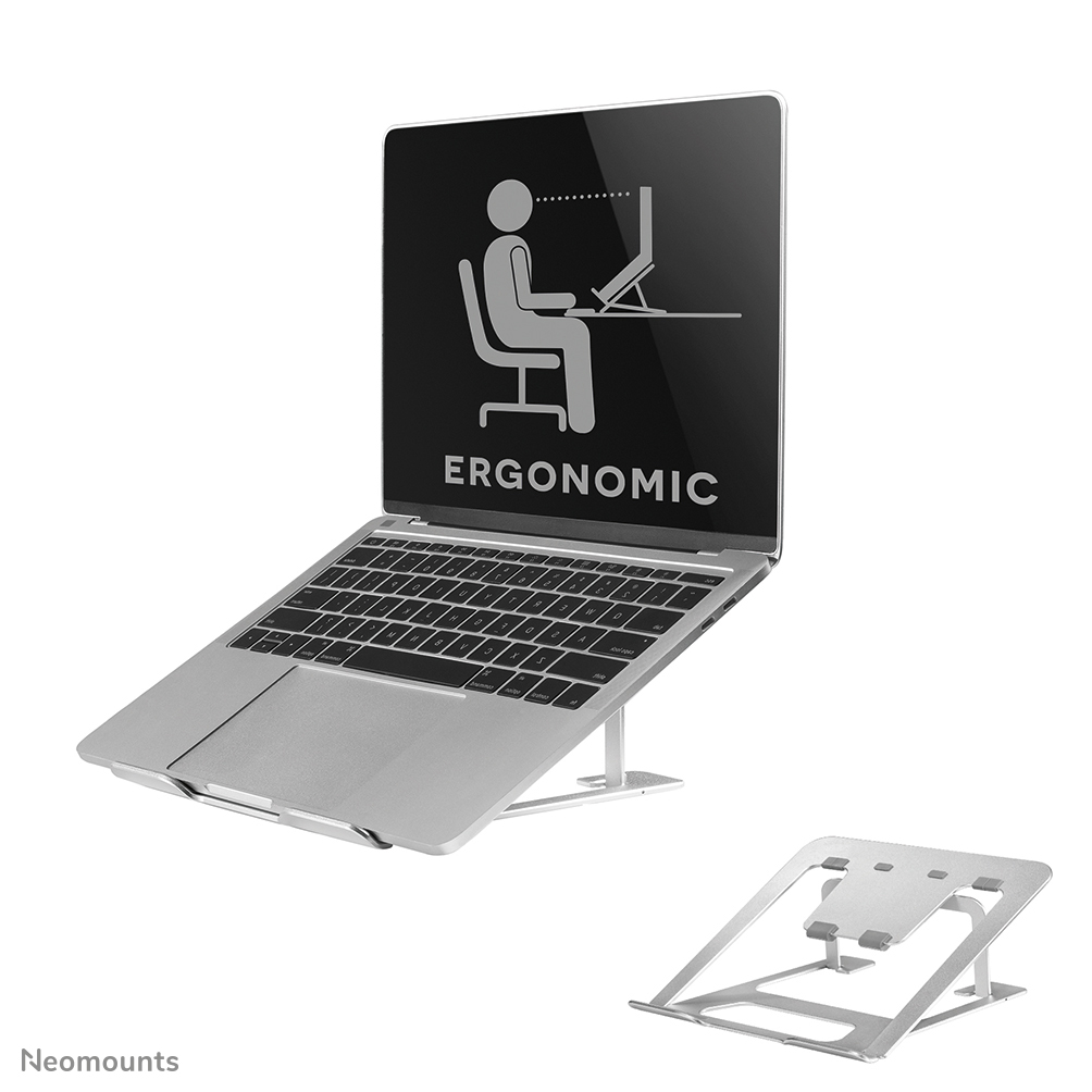 Neomounts by Newstar foldable laptop stand - Silver