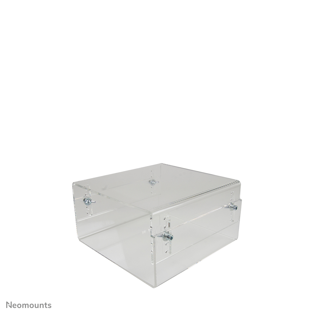 Neomounts NSMONITOR40 Monitor/laptop riser - max 25 kg - hxwxd 7-13x32x26 cm - universal - transparent
