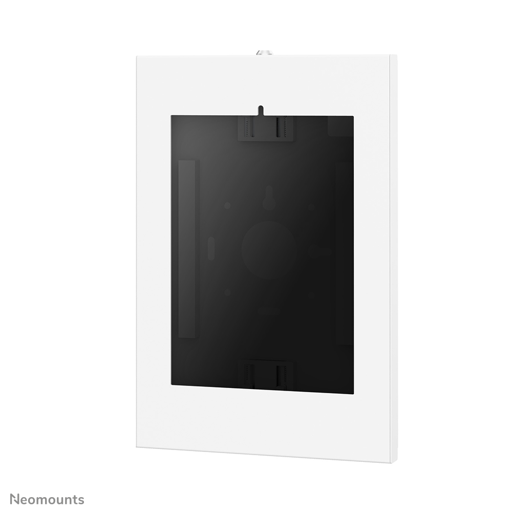 Neomounts WL15-650WH1 Tablet wall mount - lockable (incl. lock) - VESA 75x75 - suitable for various 9.7-11" tablets - white