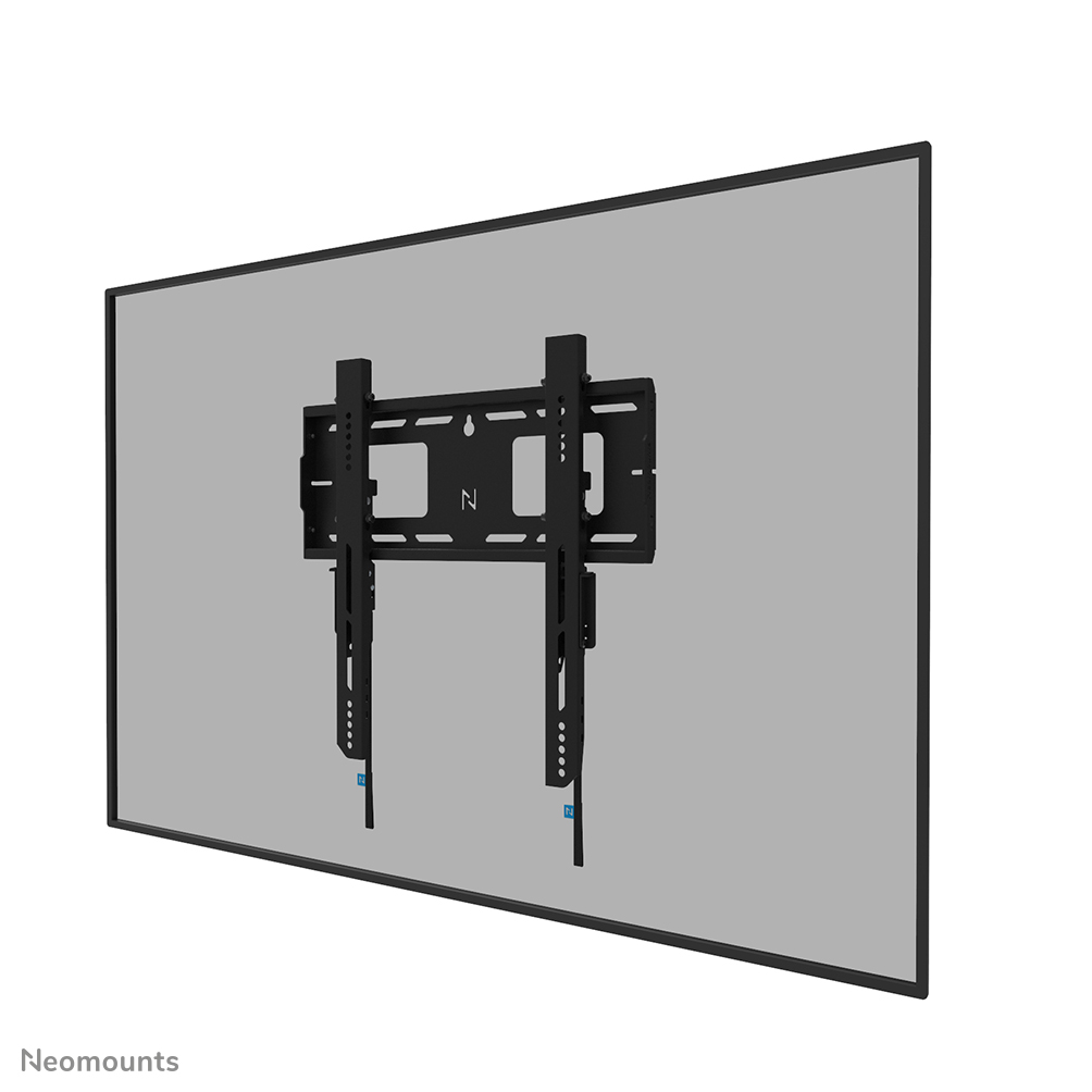 Neomounts LEVEL-750 WL30-750BL14 Fixed heavy duty wall mount - 32-75" screen - max 100 kg - VESA 100x100-400x400 - d 4,2 cm - level adjustment - lockable (excl. lock) - TÜV certified - Rapid Install-model with service position - black