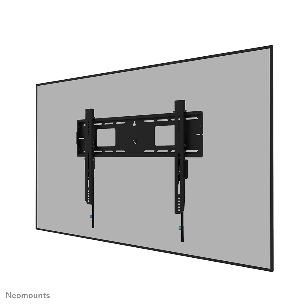 Neomounts LEVEL-750 WL30-750BL16 Fixed heavy duty wall mount - 42-86" screen - max 125 kg - VESA 100x100-600x400 - d 4,2 cm - level adjustment - lockable (excl. lock) - TÜV certified - Rapid Install-model with service position - black