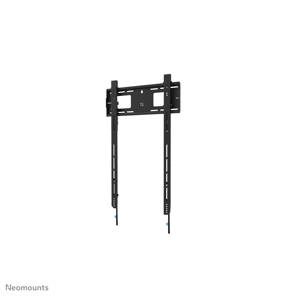 Neomounts LEVEL-750 WL30-750BL18P Fixed heavy duty wall mount - 50-98" screen - max 100 kg - VESA 100x100-500x800 - d 4,2 cm - level adjustment - lockable (excl. lock) - TÜV certified - Rapid Install-model with service position - portrait - black